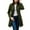 Army Green a1, variant on Trench Coat Women Dressy Casual Double Breasted Midi Overcoat Long Sleeve Going Out Tops Fall Spring Fashion Lightweight Jackets