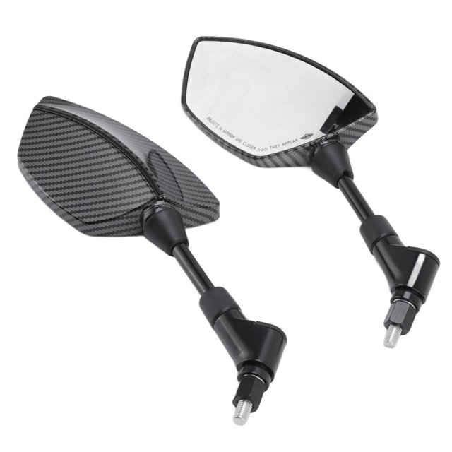 Par de Espejos Retrovisores para Motocicletas ANGGREK Espejo lateral Universal