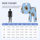 thumbnail image 4 of Balery German Shepherd Puppy Pijama para Hombre de Dos Piezas con Manga Larga, Conjunto de Dormir y Descanso Suave con Bolsillos-Small, 4 of 6
