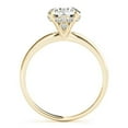 thumbnail image 2 of 2.16 Ct Wonderful Round Natural Moissanite Engagement Rings for Women Fine 18K Yellow Gold, 2 of 5