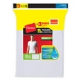 thumbnail image 3 of Hanes Men's Tagless ComfortSoft White V-Neck Undershirt, 6 + 3 Bonus Pack, 3 of 4
