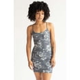thumbnail image 2 of Ragstock Charcoal Dragon Print Mini Dress, 2 of 4