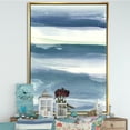 thumbnail image 2 of Designart ' Mint Indigo Dawn III ' Farmhouse Framed Canvas, 2 of 3