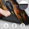 thumbnail image 3 of Sikiie Romantic Flower Astronaut Couple Car Foot Mat Set of 4 Pieces Basics Universal Fit Rubber Carpet Floor Mats For Car SUV Van & Truck, 26.8"L x 17.3"W (Front), 13"L x 17.3"W(Rear), 3 of 6