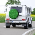 thumbnail image 7 of Kll Green Glitter Tire Cover,Universal Wheel Tire Cover For Trailer, Rv, Suv, Truck,Camper And Many Vehicle,(15 Inch), 7 of 7