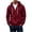 Wine, variant on Yyuenw Hoodies for Men Quarter Zip Long Sleeve Pullover Casual Loose Fit Athletic Drawstring Hooded Sweatshirts with Pocket