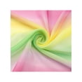thumbnail image 4 of INSPIRAR CHIC Mujeres Chiffon Colorido Gradiente Bufandas, 70x70cm/27.6x27.6" (LxW) Colorido-8, 4 of 6