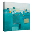 thumbnail image 4 of Masterpiece Art Gallery Blue Landscape Geometric Abstract by David O'Conner Canvas Art Print, 4 of 4