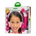 thumbnail image 2 of Audífonos BuddyPhones Connect Infantil Alámbricos Blanco con Rosa, 2 of 3