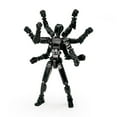 thumbnail image 6 of T13 3d Action Figure Set, Dummy Titan Lucky 13 Action Figure, T 13 Action Figure for Desktop Decorations,Creative Assembly And Decompression Toys Black, 6 of 7