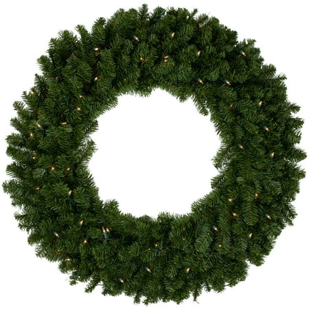 Northlight Pre Lit Artificial Canadian Pine Christmas Wreath