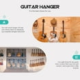 thumbnail image 5 of Ukulele Hanger Bass Wall Hanging Holder Acrylic Guitar Mount Display Shelf Guitars, 5 of 6