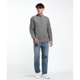 thumbnail image 4 of AZoiNM Men's 3/4 Sleeve Henley Shirt Smart Casual Slim Fit Button Collar Moisture-Wicking Urban Fashion Top for Spring and Fall, 4 of 9