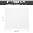 thumbnail image 2 of Foam Packing Pouches, 50 Pack 7 Inch x 7 InchWrap Bubble Pouches Cushion Foam Packing Supplies Packing sleeves, 2 of 6