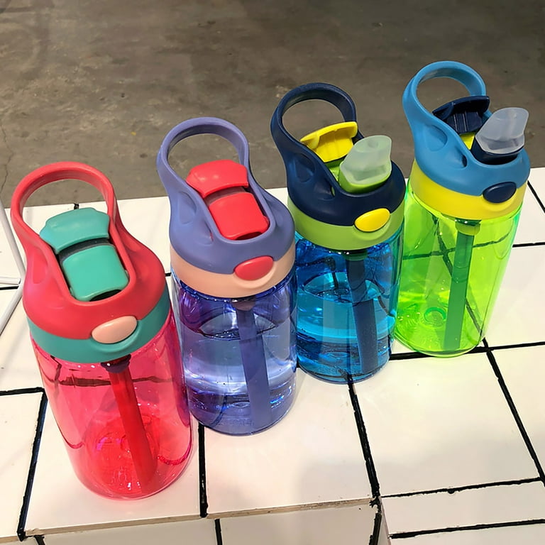 Leak-proof Sports Water Bottle With Straw - Portable And Durable