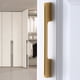 thumbnail image 3 of Tiradores para muebles de 4 piezas, mate, Tiradores para muebles de acero inoxidable para puertas de armarios de cocina, tiradores de barandilla con tiradores de tornillo, mate Vhermosa 221038-4, 3 of 8