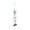 Blue A, variant on Wooden Sailboat Wind Chime Pendant Blue Ocean Nautical Decor Hanging Ornament 1 Pack