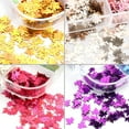 thumbnail image 4 of Stunning Nail Stickers Fall Leaf Glitter Sequin Decoration for Home Women Manicure Art, 4 of 8