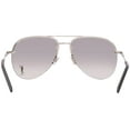 thumbnail image 3 of SAINT LAURENT Classic 11 M Silver/Grey Gradient Sunglasses - Authentic, 3 of 5