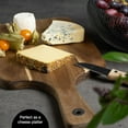 thumbnail image 3 of Acacia Wood Serving Board with Handle 18x9 - Charcuterie & Cheese Platter, Breakfast & Cutting Board, Durable Kitchen Essential, 3 of 7