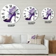 thumbnail image 4 of Designart 1 in Quartz Traditional Wall Clock, 4 of 5