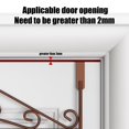 thumbnail image 6 of Over the Door Hooks,Wall Hooks,No Need To Punch Holes Wall Hanging Coat Rack Gods The Door Hangers Wall Hanging Sub Strong Non Marking Clothes Cap Coat Hooks, 6 of 7