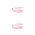 thumbnail image 3 of Prensador de piel Monstrate para albóndigas envoltorio Manual de alimentos cocina blanco y rosa 2piezas, 3 of 6