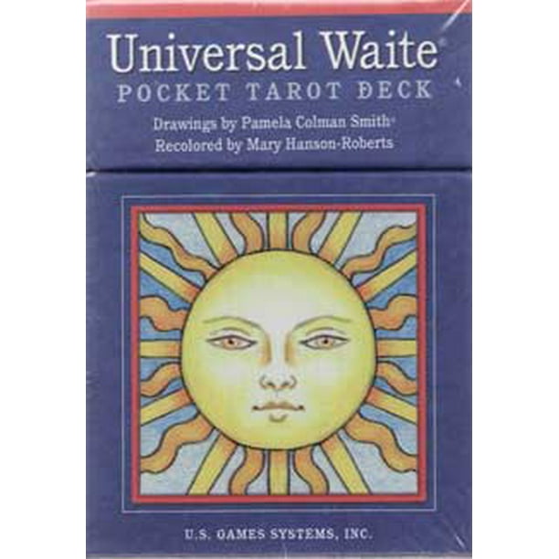 Fortune Telling Tarot Cards Universal Waite Pocket tarot deck by Smith