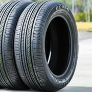 Pair of 2 (TWO) Forceum Ecosa 195/55R15 89V XL A/S All Season Tires Fits: 2007-08 Honda Fit Sport, 1999-2000 Honda Civic Si