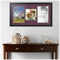 thumbnail image 2 of ArtToFrames Collage Photo Picture Frame with 1 - 8x8 and 2 - 8x12 Openings, Framed in Black with Ruby and Black Mats (CDM-3926-71), 2 of 8