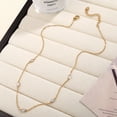 thumbnail image 3 of PISONIC Elegant Crystal Stone Pendant Necklace, Chain Necklace Jewelry For Women, 3 of 6