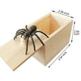thumbnail image 5 of Fun Spider Money Surprise Box,Rubber Spider Prank Box,Handcrafted Spider in Box Prank, 5 of 5