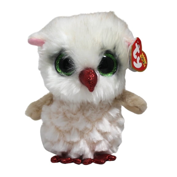 Ty Beanie Boos- Night Owl  – Glitter Eyes  – 7-Eleven Exclusive  - Stuffed Animal