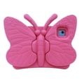 thumbnail image 3 of ELEHOLD Cute Kids Case for iPad 9th/8th/7th Generation 10.2" (2021/2020/2019) / Air 3rd Gen/Pro 10.5 Kids Friendly EVA Butterfly Design Kickstand Heavy Duty Rugged Shockproof Protective Case,Rose, 3 of 7