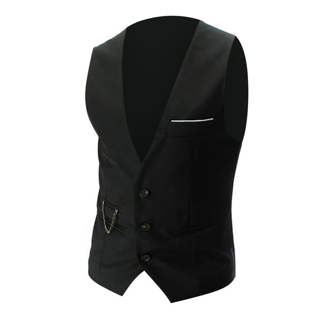 Kcodviy Veste Sans Manches pour Hommes, Col en V, Légère et Chaude