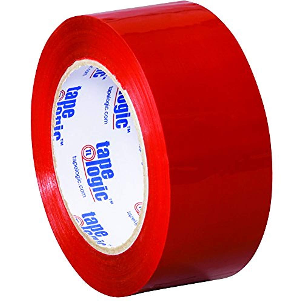 Tape Logic Red Carton Sealing Tape 2" x 110 Yard (36 Roll/Case)
