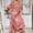Pink, variant on Xysaqa 2 Piece Satin Nightgown Robe Sets for Women Loose Wedding Party Pajama Long Nightdress Sleepwear Loungewear Dresses Set S-XL