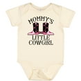 thumbnail image 3 of Inktastic Mommy Little Cowgirl Baby Clothes Girls Baby Bodysuit, 3 of 5