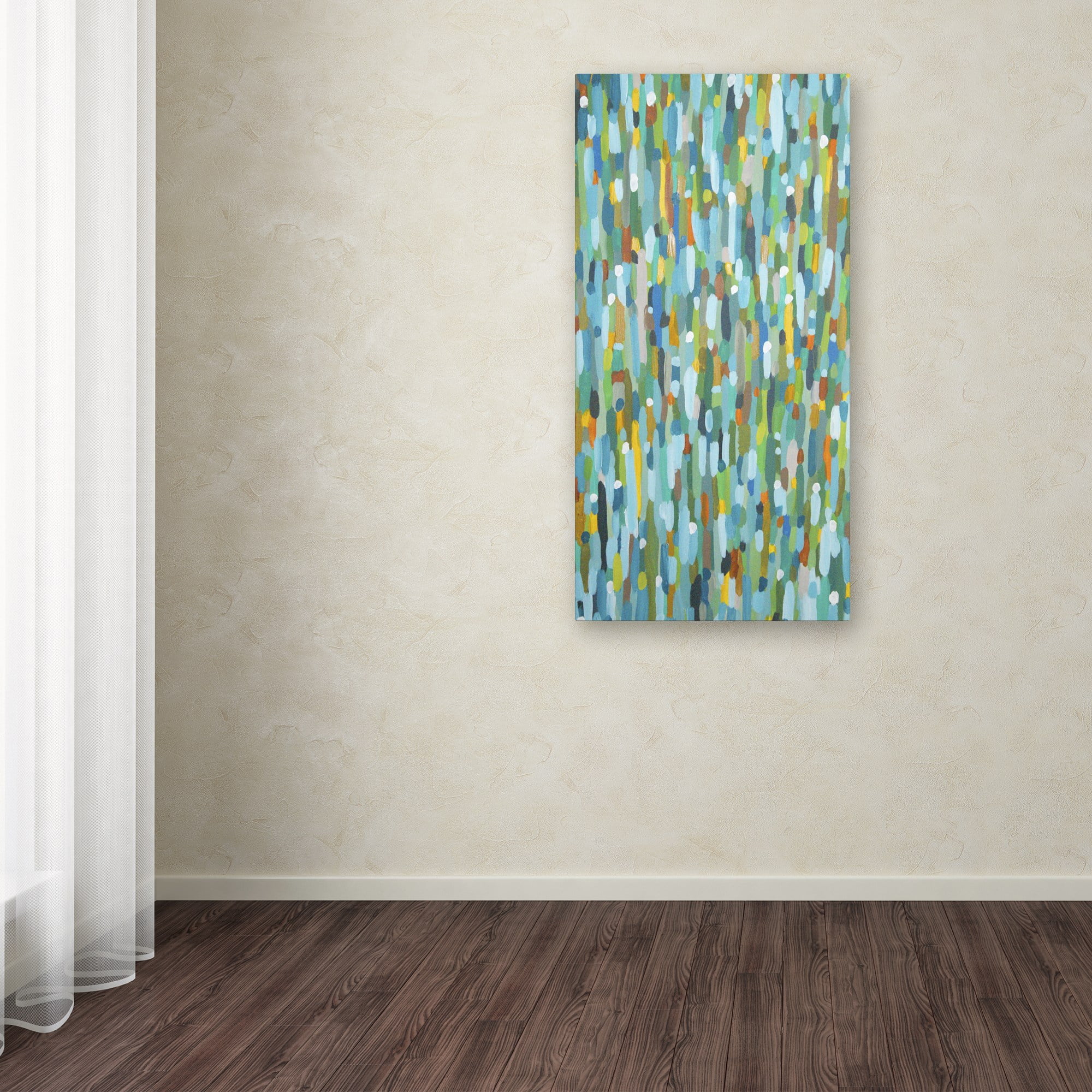 Sylvie Demers 'Les Uns Contre Les Autres' Canvas Art