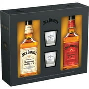 Jack Daniels Jd Honey/fire W/gls 750ml