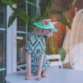 thumbnail image 2 of UOSIA Sphynx Cat Shirt Sun Hat Set Cute Soft Stretchy Summer Hairless Cat Vest Clothes, 2 of 6