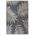 thumbnail image 4 of Rugshop Tapis d'Intérieur/extérieur Design Feuille 5 Pieds x 7 Pieds Bleu, 4 of 4