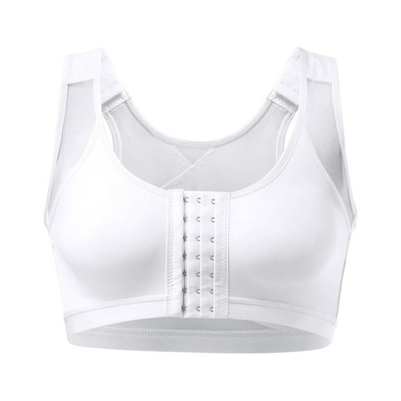 Bra For Seniors Front Closure Posture Corrector Bra For Women Full Coverage Front Closure Support Bra For Older Women 36c Push up Bras for Women Easy