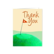 Golf Thank You Note Cards - 10 Boxed Set Note Cards