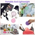 thumbnail image 4 of 18 Pcs Mini Folding Mirror Round Compact, 2.4 in Small Portable Travel Makeup Mirror Compact Mirror Bulk Round Makeup Mirror for Purse, Women Girls Travel Daily Use, 4 of 6