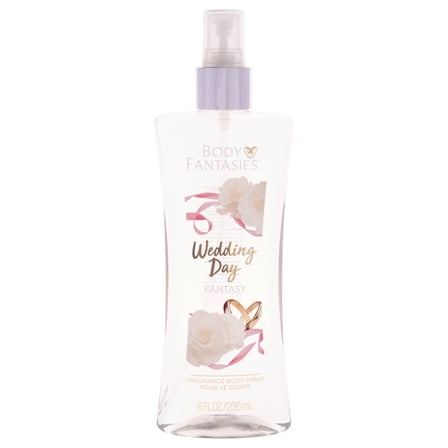Signature Wedding Day Fragrance Body Spray by Body Fantasies for Women - 8 oz Body Spray