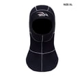 thumbnail image 4 of Soidarity Keep Diving DH-321 gorra de buceo de nailon a prueba de frío cubierta de cabeza de capucha Flexible Freediving sombrero de surf Type2 NO2, 4 of 6