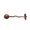 Red Bronze, variant on AYYUFE 5PCS Coffee Spoon Heat Resistance Long Handle Comfortable Grip Rust-proof Non-slip Dragonfly Retro Style Dessert Scoop Kitchen Gadget Red Bronze