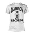 thumbnail image 1 of Death Row Records - Camiseta Logotipo para Adultos Unisex (Blanco, Negro), 1 of 2
