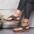 thumbnail image 6 of Samickarr Summer Sandals For Women Indoor And Outdoor Wide Summer Ladies Flip-Flops Wedge Heel Slippers Sandals Casual Flip Flops Women's Shoes, 6 of 9